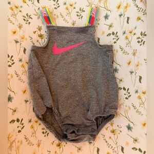 Baby Nike bodysuit (pink Nike) 6months